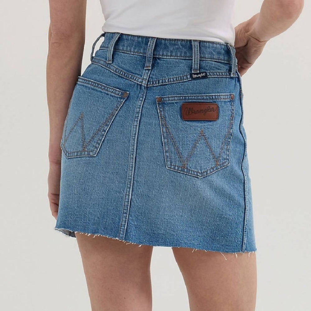 Wrangler Blue Denim Skirt